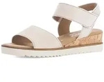 Riemchensandale GABOR "Riemchensandale", Damen, Gr. 35, beige, Schuhe Riemchensandale