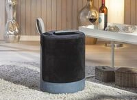 Inter Link Hocker "Osane Sitzhocker mit Tragegriff, Polyester & Polyurethan, modern"