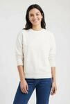 Sweatshirt LEVI'S "EVERYDAY CREW SWEATSHIRT", Damen, Gr. M, beige (sugar swizzle),