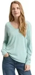 TOM TAILOR V-Ausschnitt-Pullover "Regular" mit V-Ausschnitt