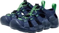 Sandale KEEN "HYPERPORT H2", Jungen, Gr. 39, naval academy, vibrant gr&uuml;n, Synthetik,