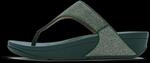 Fitflop Dianette "LULU SHIMMERGLITZ TOE-POST SANDALS" Keilabsatz, Zehentrenner,