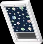 VELUX Verdunklungsrollo "DKL 4666S" verdunkelnd ohne Bohren in F&uuml;hrungsschienen
