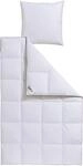 fj&ouml;dur G&auml;nsedaunenbettdecke + Kopfkissen "Franzisk, Bettwaren-Set, 135x200 oder