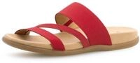 Pantolette GABOR "Pantolette", Damen, Gr. 37, rot, Schuhe Pantolette