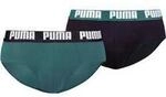 PUMA Slip "PUMA MEN EVERYDAY BRIEFS" 2er Pack, mit Logobund