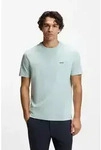 Rundhalsshirt BOSS GREEN "Tee", Damen, Gr. 4XL, turquoise, aqua447, Single Jersey,