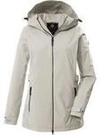 Funktionsjacke "GS 114 WMN JCKT", Damen, Gr. 38, helltaupe, Oberseite: 100%