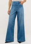 5-Pocket-Jeans ANGELS "LIVA", Damen, Gr. 36, L&auml;nge 32, light blau used, Denim/Jeans,