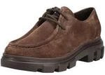 Schn&uuml;rschuh PAUL GREEN "Paul Green Halbschuhe Veloursleder", Damen, Gr. 41, braun