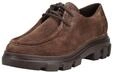 Schn&uuml;rschuh PAUL GREEN "Paul Green Halbschuhe Veloursleder", Damen, Gr. 41, braun