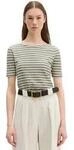 T-Shirt MARC O'POLO "aus Organic Cotton-Jersey", Damen, Gr. XXL, medium gr&uuml;n,