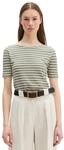 T-Shirt MARC O'POLO "aus Organic Cotton-Jersey", Damen, Gr. XXL, medium gr&uuml;n,