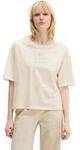 T-Shirt MARC O'POLO "aus reiner Bio-Baumwolle", Damen, Gr. XS, grau wei&szlig;,