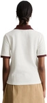 Poloshirt MARC O'POLO DENIM "aus reiner Bio-Baumwolle", Damen, Gr. XXS, sanftes