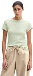 T-Shirt MARC O'POLO "aus Organic Cotton", Damen, Gr. XS, calm sage,...