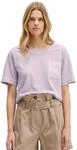 T-Shirt MARC O'POLO "mit aufgesetzter Satin-Tasche", Damen, Gr. XXS, dusty...