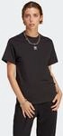 T-Shirt ADIDAS ORIGINALS "ADICOLOR ESSENTIALS REGULAR", Damen, Gr. XL, schwarz,