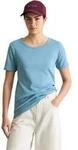 T-Shirt MARC O'POLO DENIM "aus reiner Bio-Baumwolle", Damen, Gr. XXS, blau dawn,