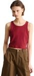 Marc OPolo DENIM Tanktop slim cropped aus Stretch-Jersey