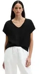 T-Shirt MARC O'POLO "aus Slub-Jersey", Damen, Gr. XXS, schwarz, Obermaterial: 100%