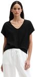 T-Shirt MARC O'POLO "aus Slub-Jersey", Damen, Gr. XXS, schwarz, Obermaterial: 100%