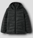 Winterjacke NAME IT "NKFMARBLE JACKET PB", M&auml;dchen, Gr. 116, schwarz, Web,