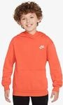 Kapuzensweatshirt NIKE SPORTSWEAR "K NSW CLUB FLC HDY LBR", M&auml;dchen, Gr. M,...