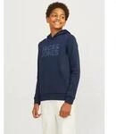 Jack & Jones Junior Kapuzensweatshirt "JJECORP mit Druck, K&auml;ngurutasche,