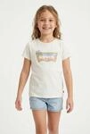 Levis Kids T-Shirt "LVG OMBRE BATWING SS TEE" for Girls