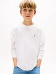Langarmshirt TOMMY HILFIGER "ESSENTIAL T-SHIRT LS", Jungen, Gr. 74, wei&szlig;,...