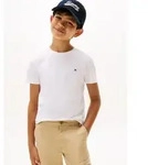 Tommy Hilfiger T-Shirt "ESSENTIAL COTTON TEE S/S" mit Logostickerei