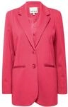 Blusenblazer ICHI "Blazer IHKATE", Damen, Gr. L, lila (raspberry wine),...