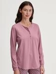 CALIDA Langarmshirt "Favourites Botanic" Langarm, Rundhalsausschnitt, mit
