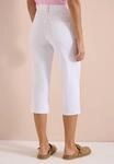 Loose-fit-Jeans CECIL, Damen, Gr. 32, L&auml;nge 20, wei&szlig;, Jeans, 78% Baumwolle, 21%