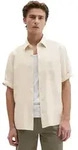 Kurzarmhemd MARC O'POLO "aus reinem Leinen", Herren, Gr. XXL, Normalgr&ouml;&szlig;en, light