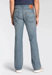Bootcut-Jeans LEVI'S "527 SLIM BOOT CUT", Herren, Gr. 30, L&auml;nge 34, blau (here we