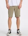 2-in-1-Shorts BILLABONG "Crossfire Mid", Herren, Gr. 38(XXL), gr&uuml;n (khaki),