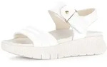 Plateausandaletten GABOR "Plateau Sandale", Damen, Gr. 41, wei&szlig;, Schuhe