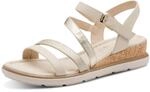 Tamaris Keilsandalette Sommerschuh, Riemchensandale in veganer Verarbeitung