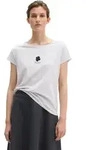 T-Shirt MARC O'POLO "aus leichtem Single Jersey", Damen, Gr. XS, wei&szlig; (airy blau),