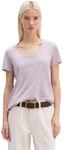 T-Shirt MARC O'POLO "aus Organic Cotton Single Jersey", Damen, Gr. XS, dusty