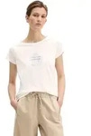 T-Shirt MARC O'POLO "aus leichtem Single Jersey", Damen, Gr. S, wei&szlig; (grau wei&szlig;),