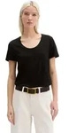 T-Shirt MARC O'POLO "aus Organic Cotton Single Jersey", Damen, Gr. XXS, schwarz,