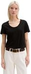 T-Shirt MARC O'POLO "aus Organic Cotton Single Jersey", Damen, Gr. XXS, schwarz,
