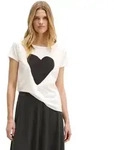 T-Shirt MARC O'POLO "aus leichtem Single Jersey", Damen, Gr. XXS, wei&szlig; (light