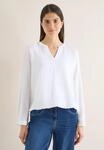 Langarmbluse CECIL, Damen, Gr. L (42), wei&szlig;, Stoff, 100% Viskose, unifarben,