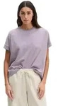 T-Shirt MARC O'POLO "mit angeschnittenen &Auml;rmeln", Damen, Gr. XS, dusty...