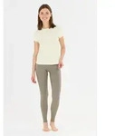 Funktionsshirt ATHLECIA "Almi", Damen, Gr. 46, beige, 88% Polyester, 12% Elasthan,