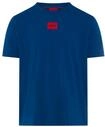 HUGO T-Shirt "Diragolino" Rundhalsausschnitt, Regular Fit, Logo-Label